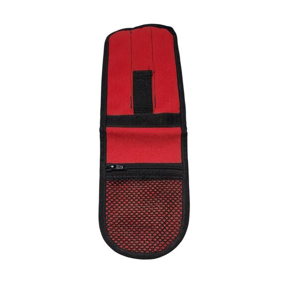 The Bag Lady New Travel Portable Red Cigar Case Humidor Holder 3 Tubes Cutter - Picture 2 of 6